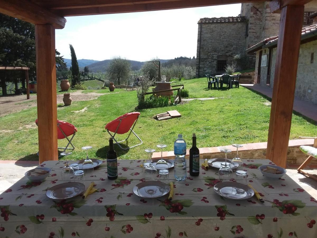Agriturismo Podere Somigli Di Lorenzo Correani Hotel Greve in Chianti Kültér fotó